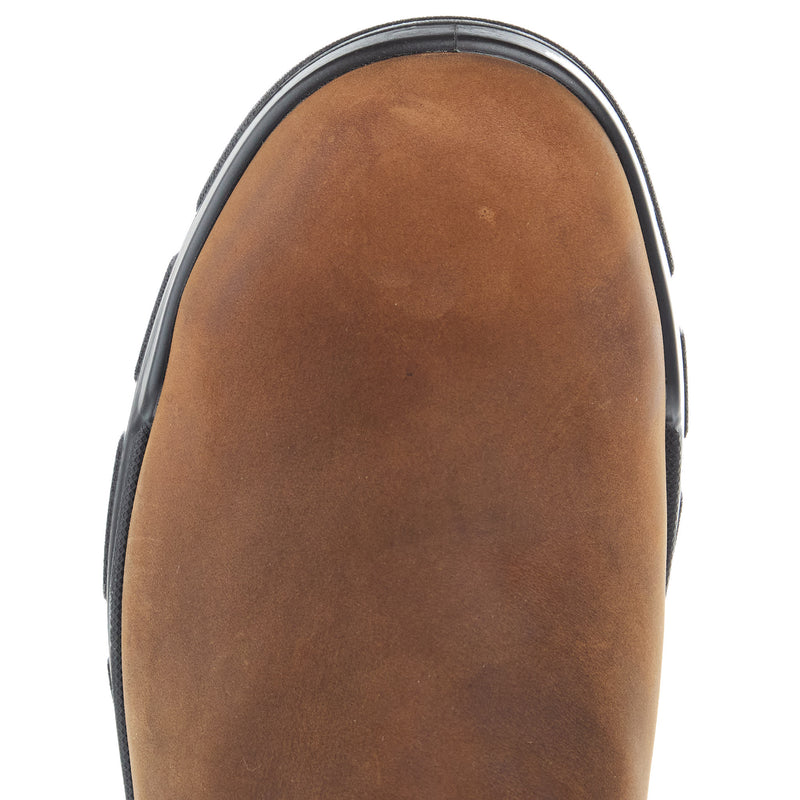 Wolverine Men`s Brown DuraShocks SR Icon 10In Wellington Top CarbonMax Work Boot