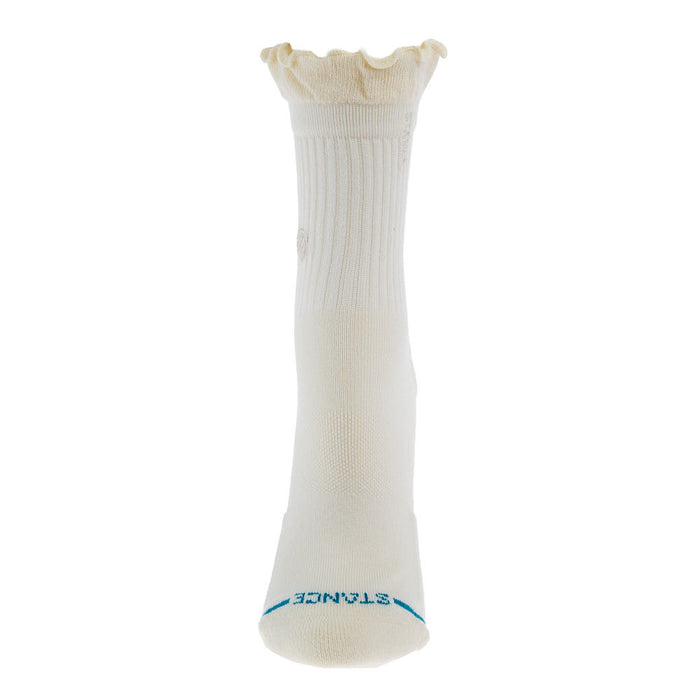 Stance Ladies Ruffle White ButterBlend Quarter Sock