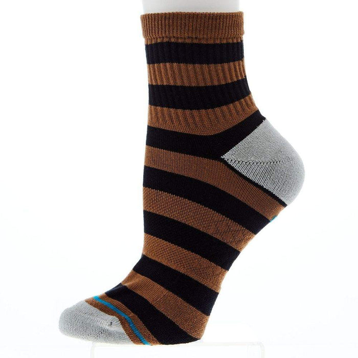 Stance Women's Anything QTR BlackBrown Socks