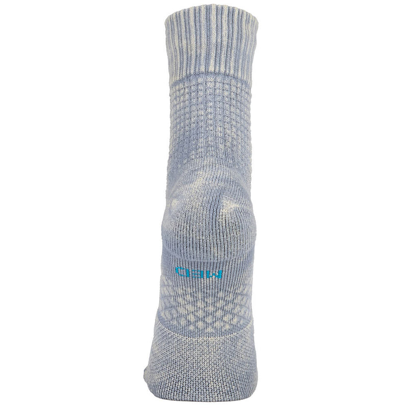 Stance Women's Solid Waffle Heather Grey Quarter Socks