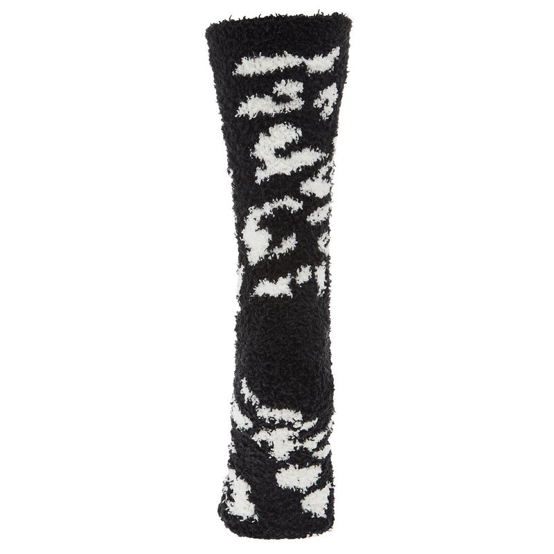 Stance Womens Purrfect Plush Black Crew Socks