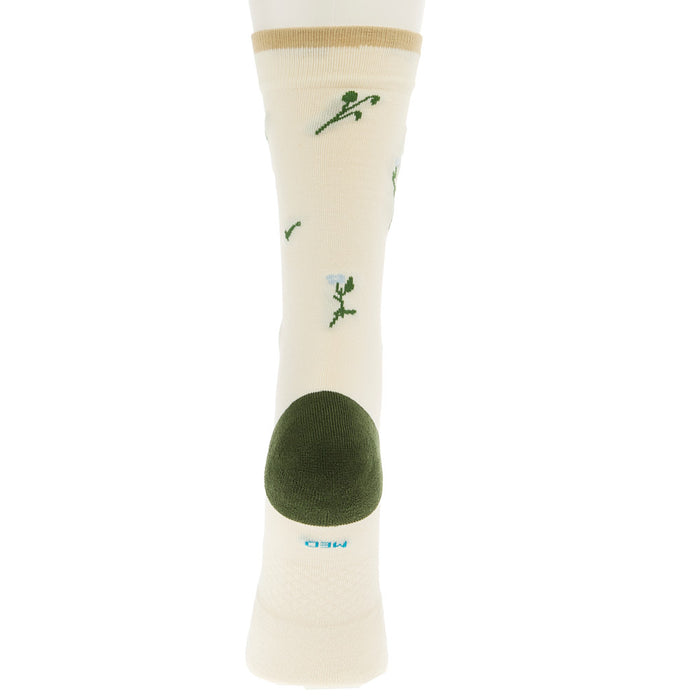 Stance Women's Wildflower Ivory Crew Socks
