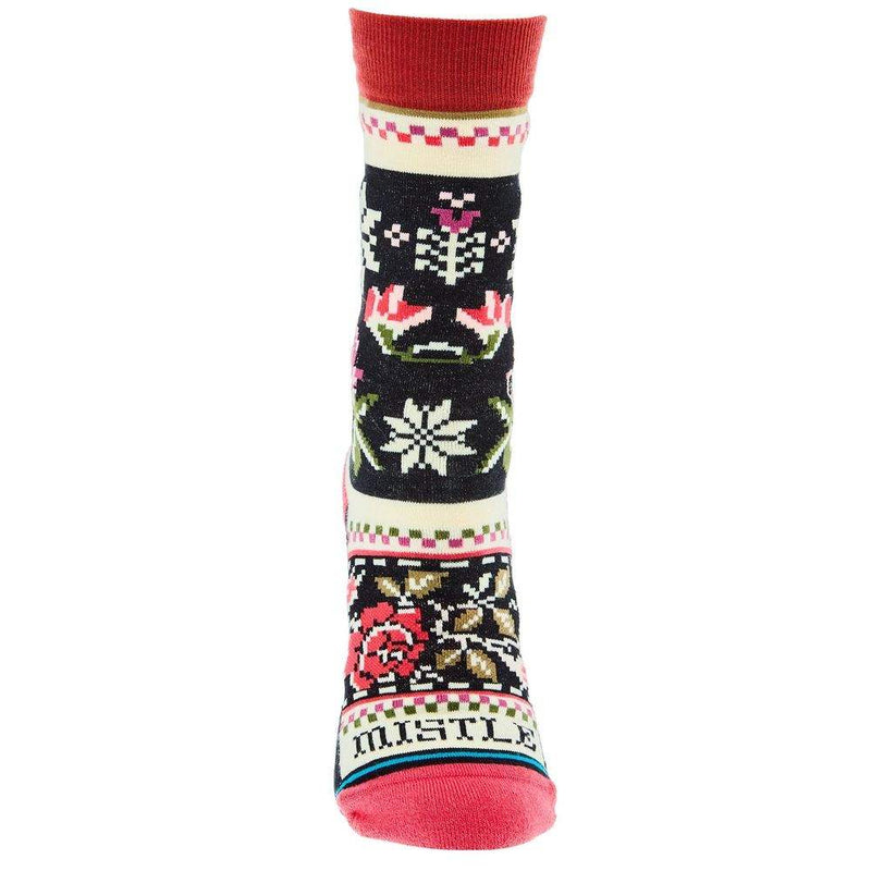 Stance Ladies Mistling Toes Casual Mid Cushion Crew Sock