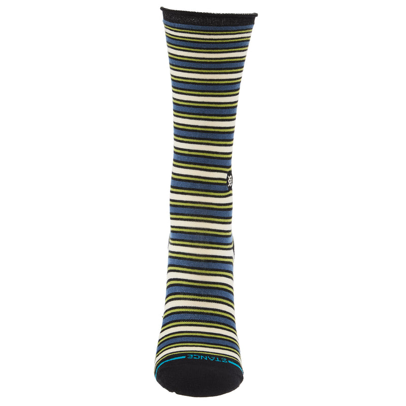 Stance Womens Fate Black Crew Socks