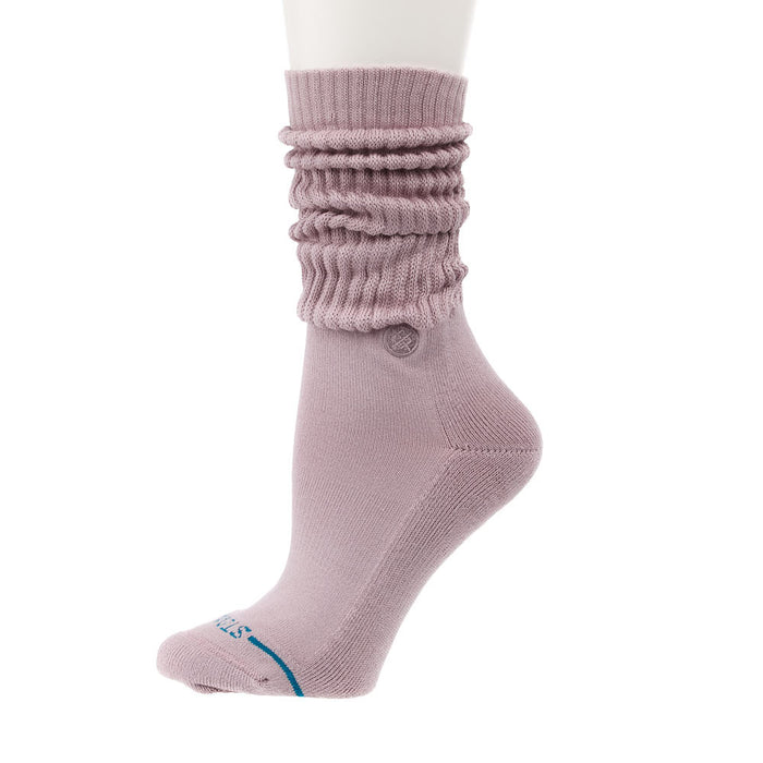 Stance Women's Icon Slouch Lilac Crew Socks