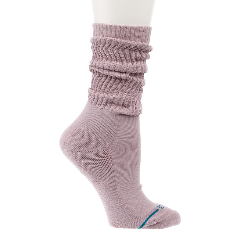 Stance Women's Icon Slouch Lilac Crew Socks
