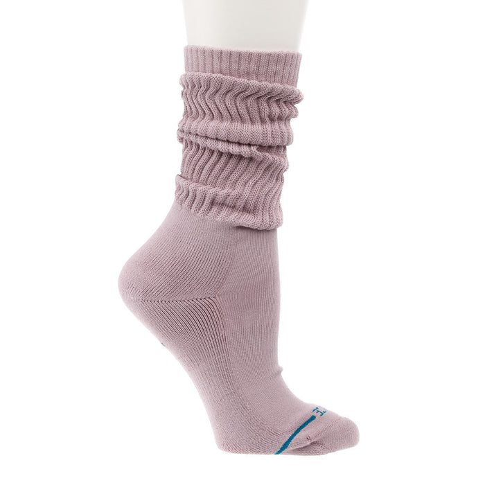 Stance Women's Icon Slouch Lilac Crew Socks