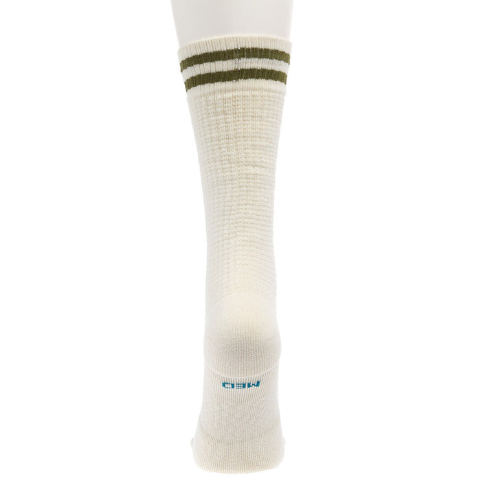 Stance Womens Waffles N Butter Ivory Crew Socks