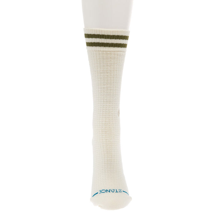 Stance Womens Waffles N Butter Ivory Crew Socks