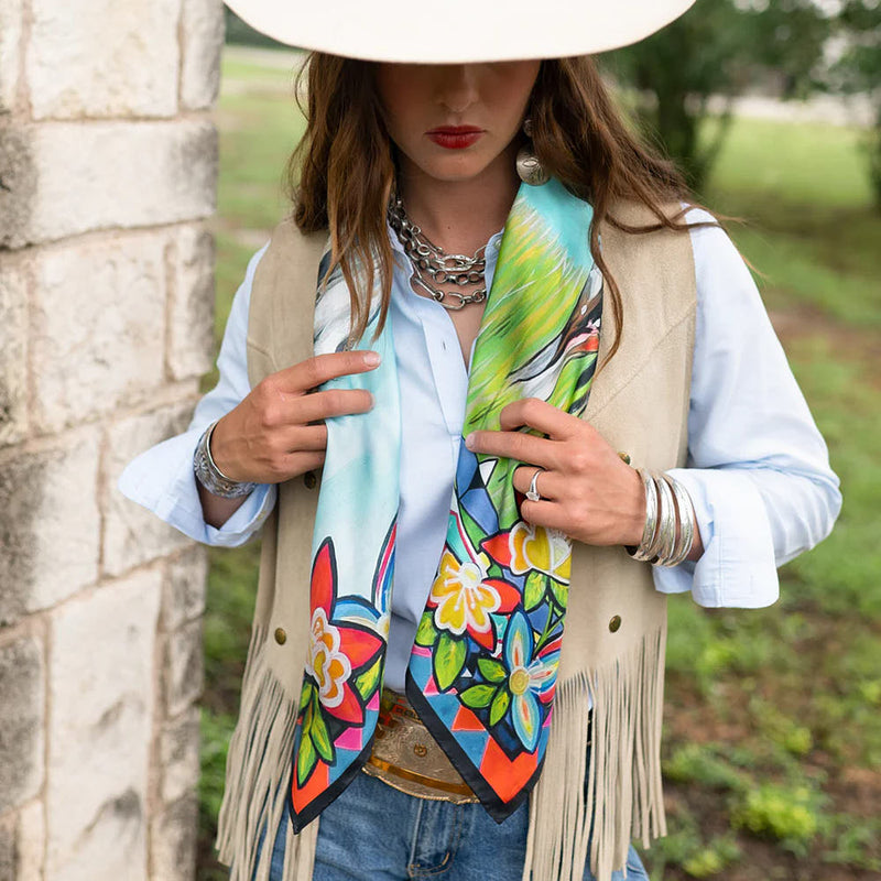 Fringe Scarves The Wait Long Tall