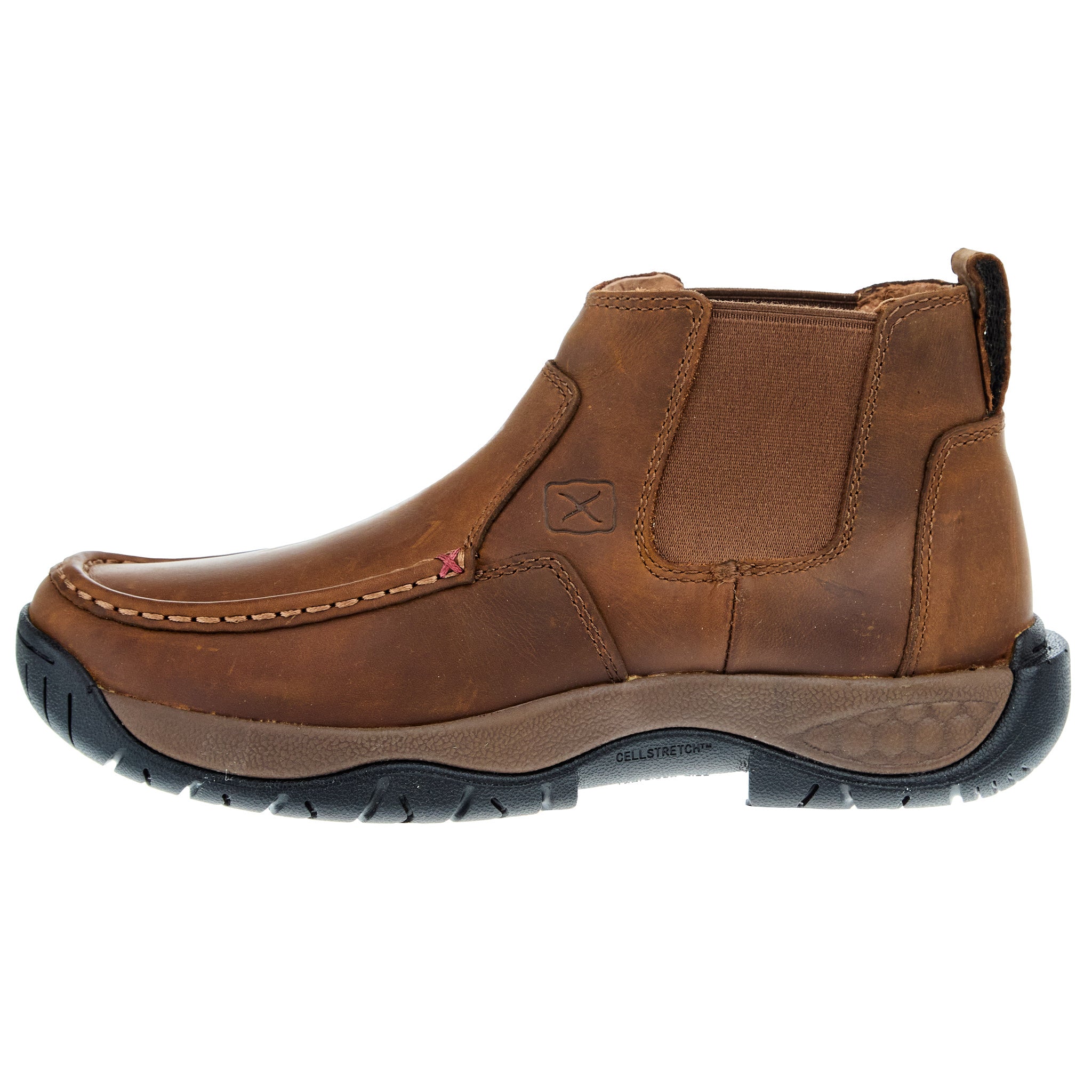 ティーズ ページ48 Twisted X Women`s All Around 4In Chelsea Pecan Work Boot