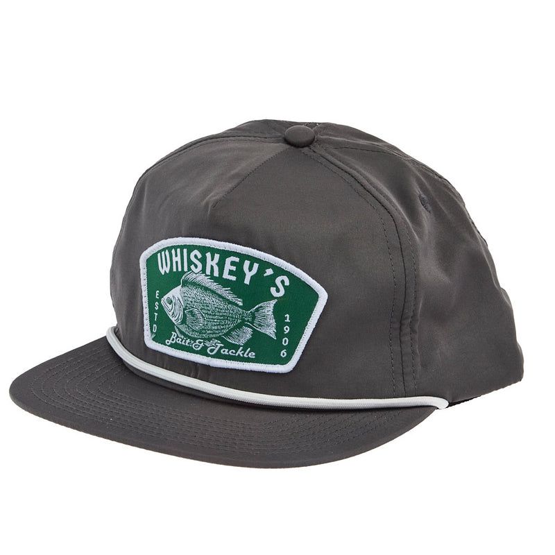 Whiskey Bent Hat Co Men's Grey Bait & Tackle Cap