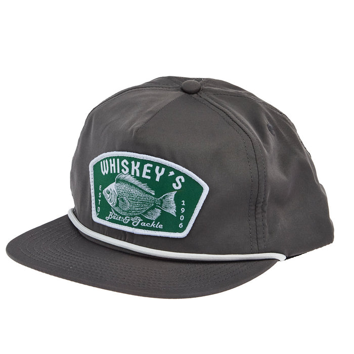 Whiskey Bent Hat Co Men's Grey Bait & Tackle Cap