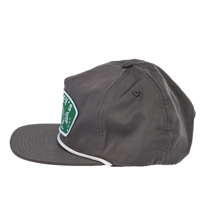 Whiskey Bent Hat Co Men's Grey Bait & Tackle Cap