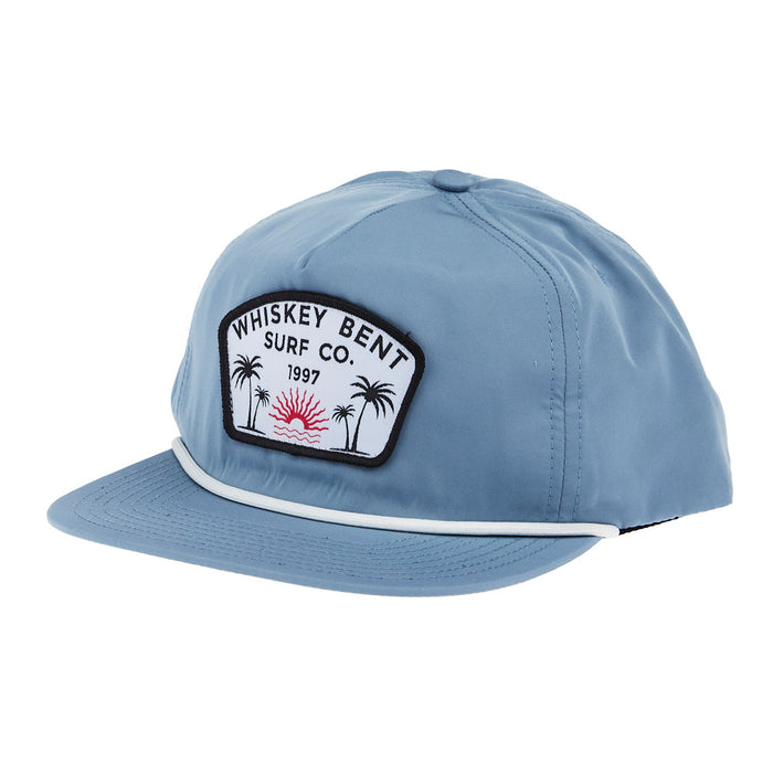 Whiskey Bent Hat Co Men's Slate Palm Beach Cap