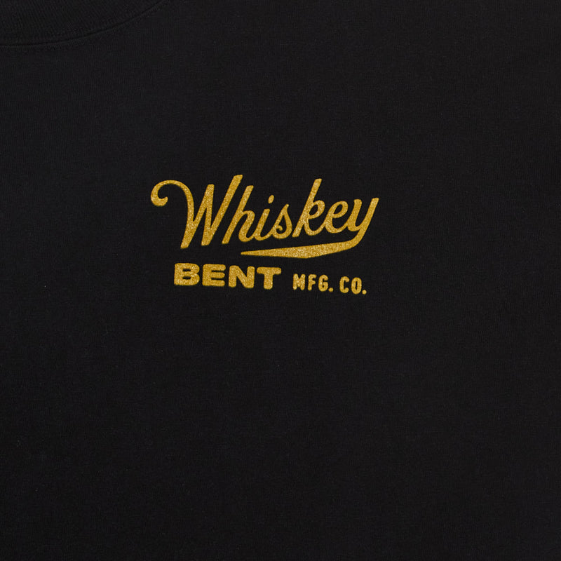 Whiskey Bent Hat Co Men's Supply Black Tee Shirt