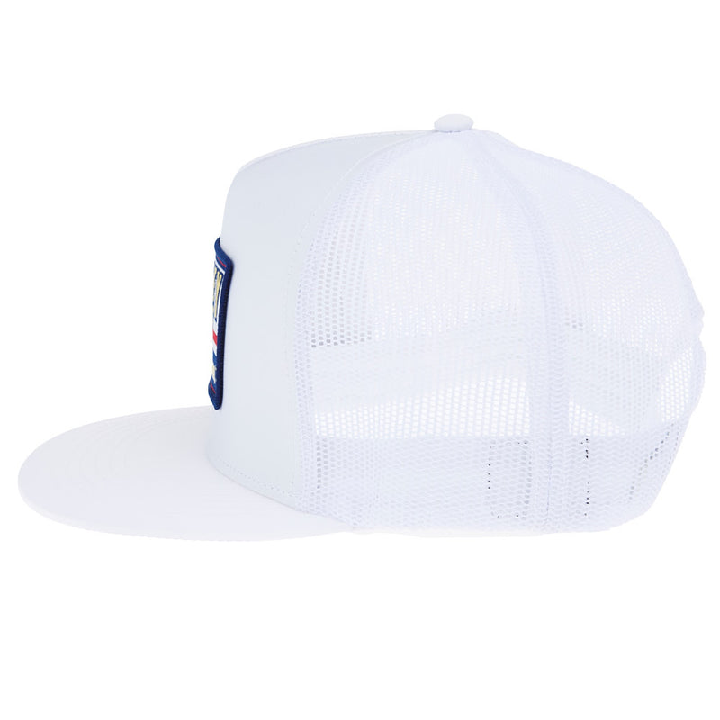 Whiskey Bent Hat Co Men's White Talladega Cap