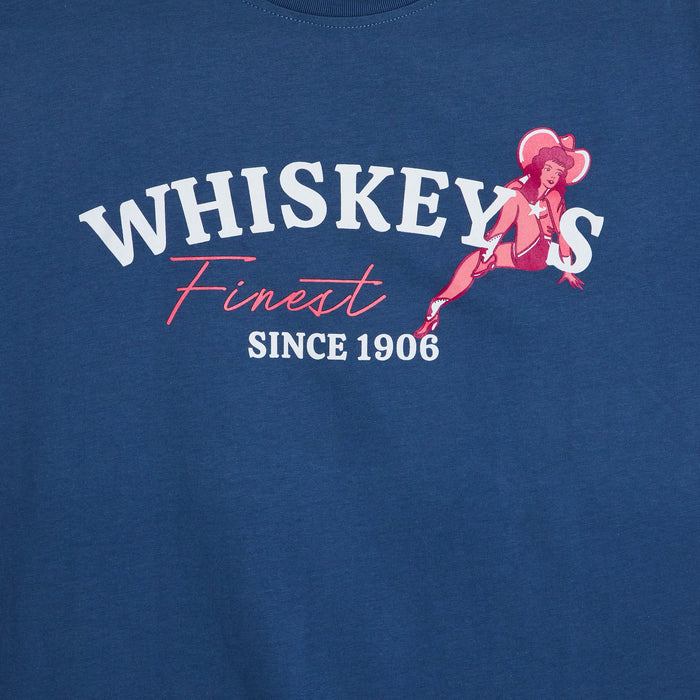 Whiskey Bent Hat Co Mens The Finest Blue Tee