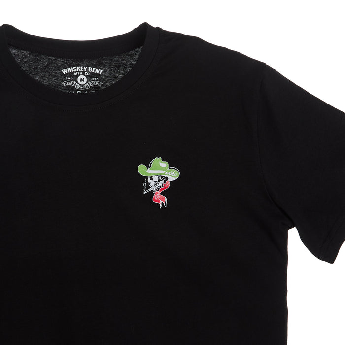Whiskey Bent Hat Co Mens Black Tequila Time Tee