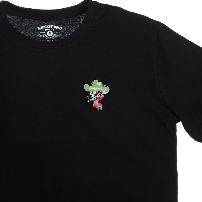 Whiskey Bent Hat Co Mens Black Tequila Time Tee