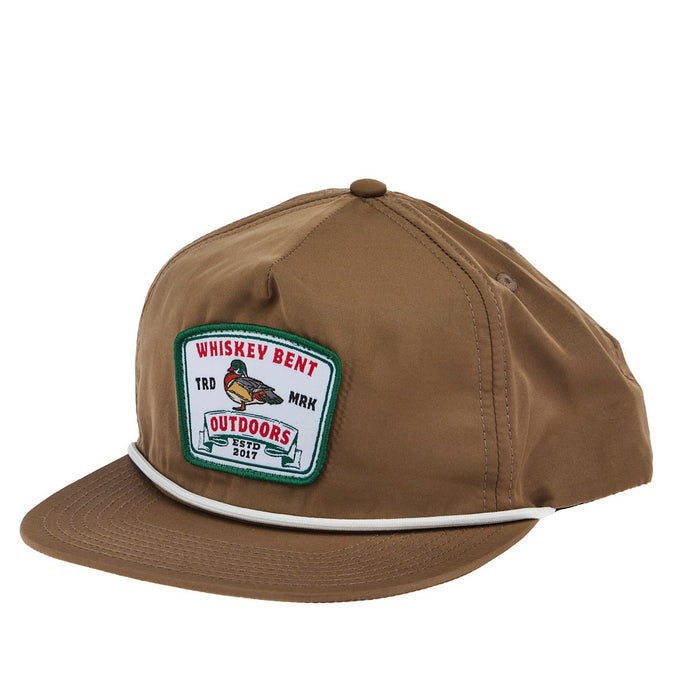 Whiskey Bent Hat Co Men's Taupe The Woody Cap