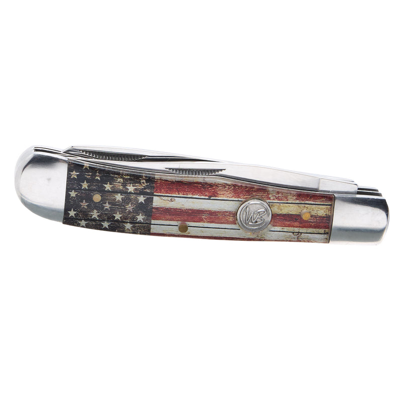 Whiskey Bent Knives Patriot Trapper