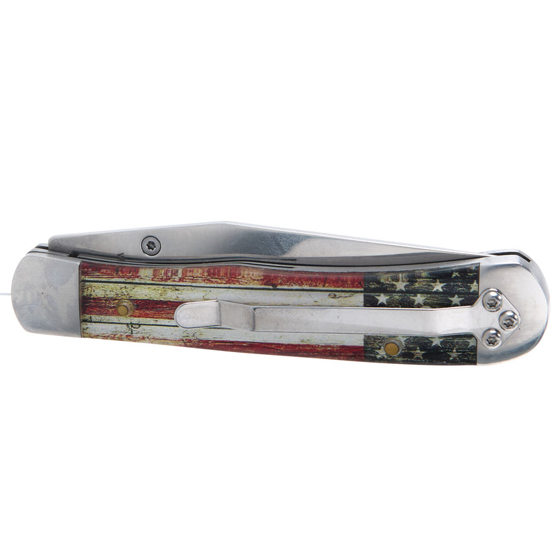 Whiskey Bent Knives Patriot Locking Trapper