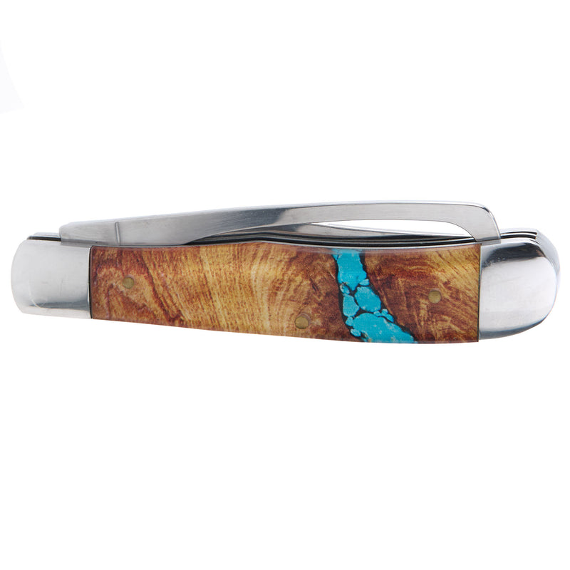 Whiskey Bent Hat Co. Turquoise River Hoofpick Knife