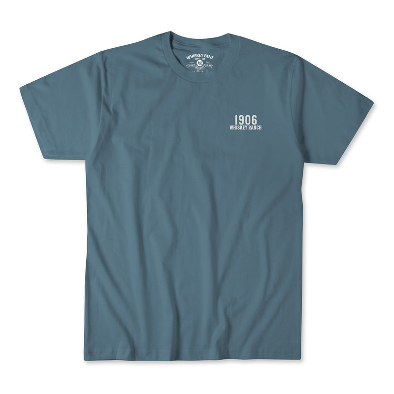 Whiskey Bent Hat Co Mens Cow Punchin Tee