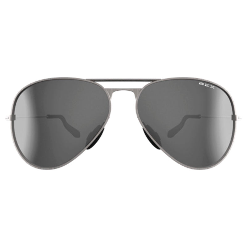 Bex Wesley Brushed Silver Sunglasses
