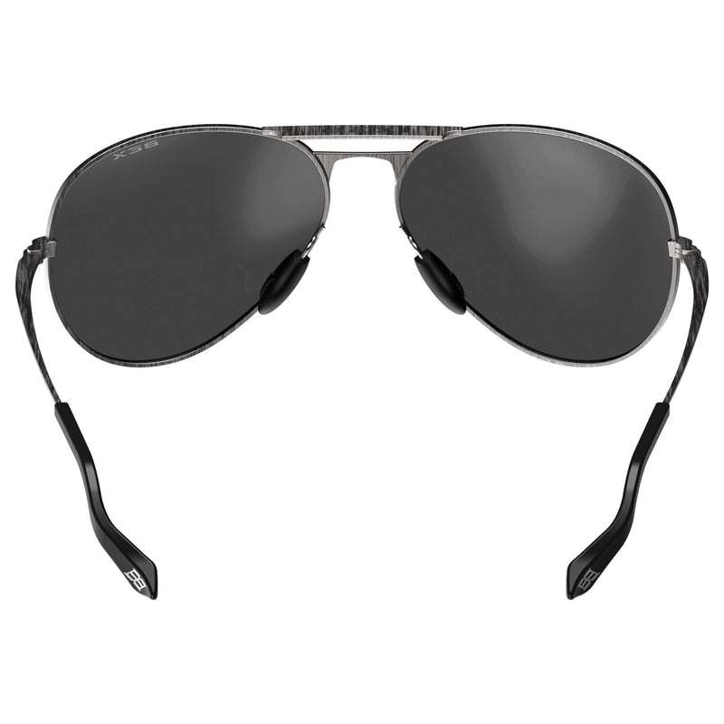 Bex Wesley Brushed Silver Sunglasses