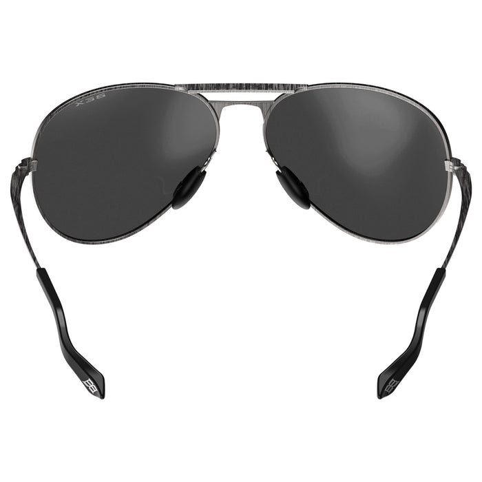 Bex Wesley Brushed Silver Sunglasses
