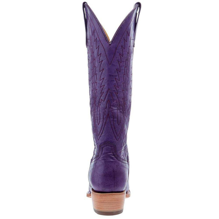 Black Star Women`s Victoria Plum 15 In Top Cowgirl Boot