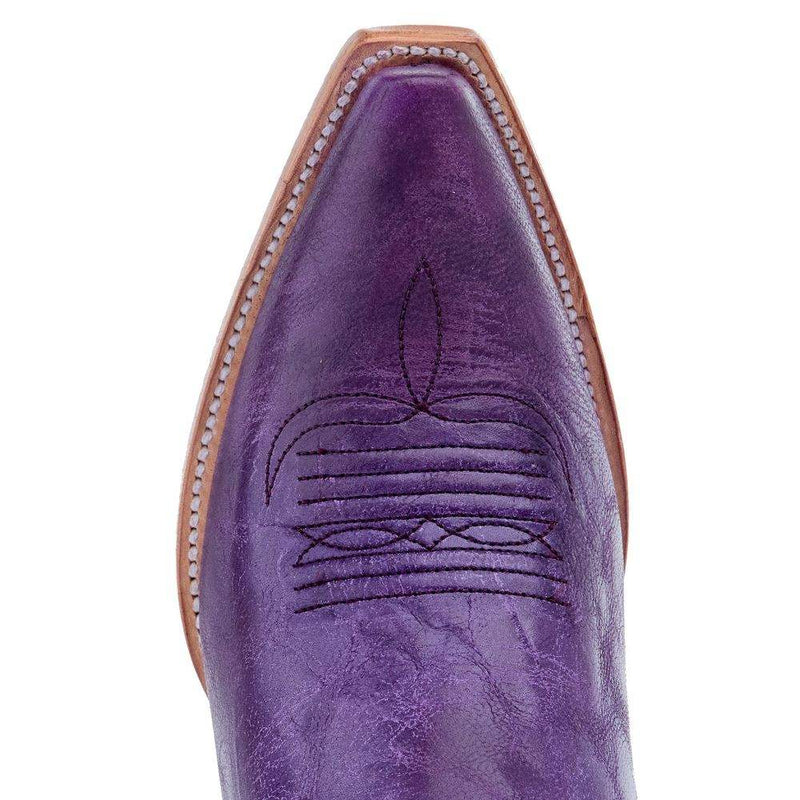 Black Star Women`s Victoria Plum 15 In Top Cowgirl Boot