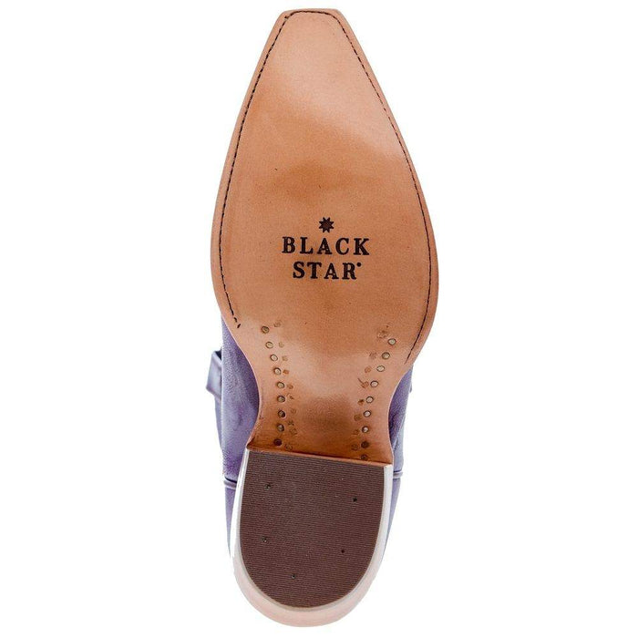 Black Star Women`s Victoria Plum 15 In Top Cowgirl Boot