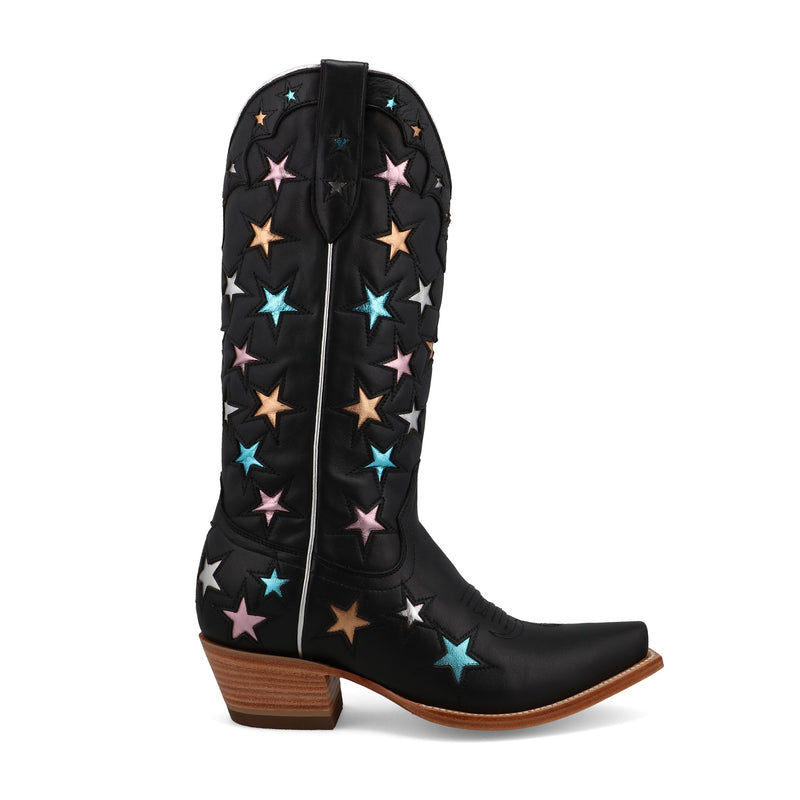 Black Star Women`s Houston 12 In Midnight Multi Top Cowgirl Boot