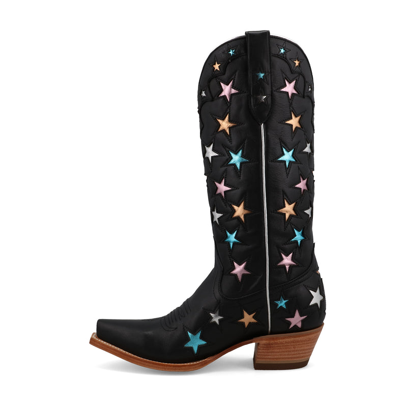 Black Star Women`s Houston 12 In Midnight Multi Top Cowgirl Boot