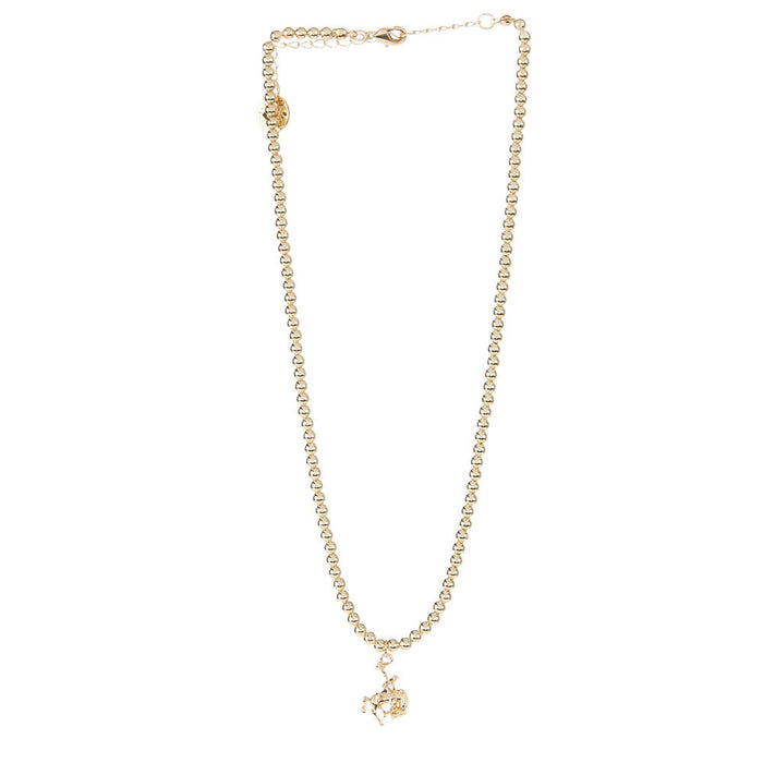 West And Company Bucking Horse Charm Necklace