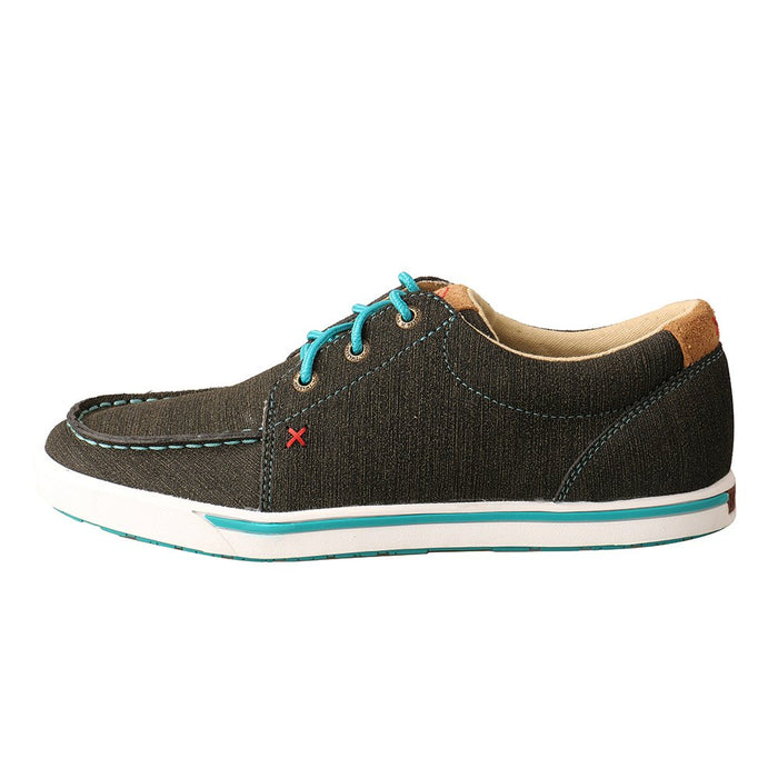Twisted X Women's Dura TWX Brown/Turquoise Sneaker