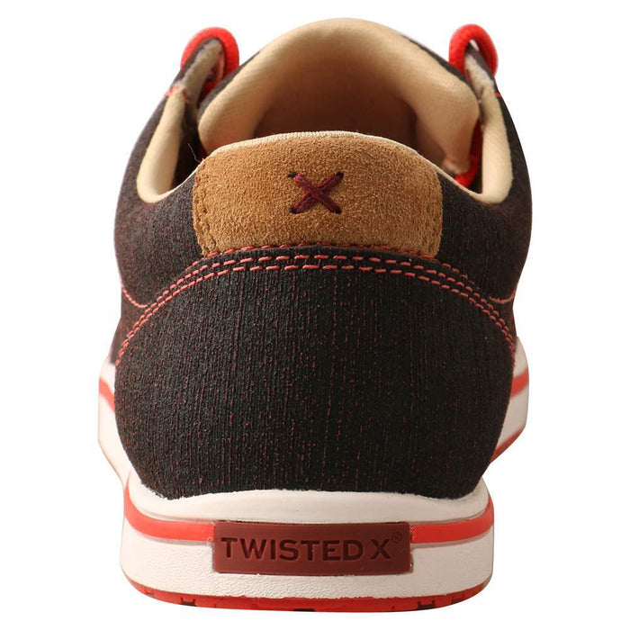 Twisted X Women's Black & Grenadine Kick Casual