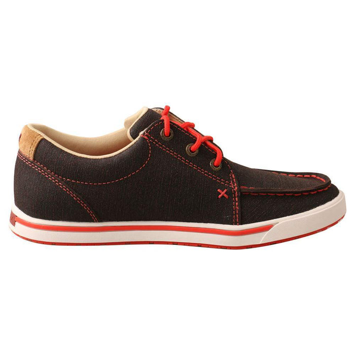 Twisted X Women's Black & Grenadine Kick Casual