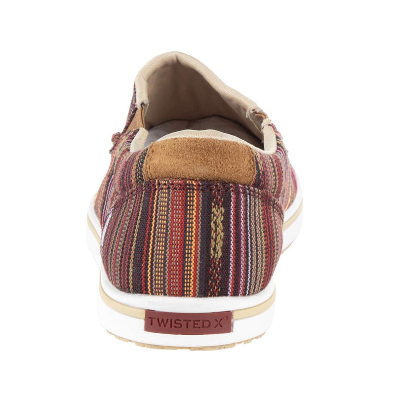 Twisted X Women's Merlot Multi Slide On Casual Shoe