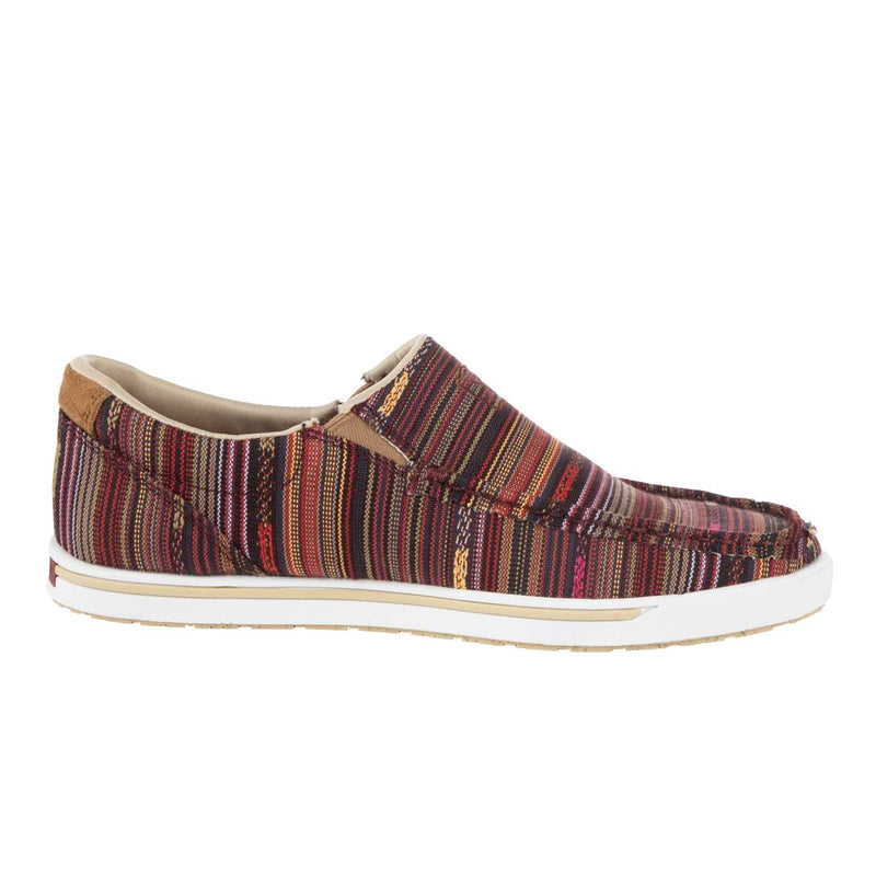 Twisted X Women's Merlot Multi Slide On Casual Shoe