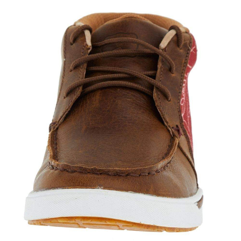 Twisted X Women's Sequoia and Scarlet Red Kicks Casual Shoe