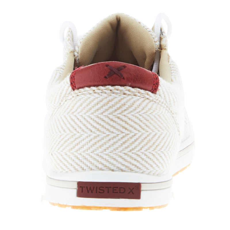Twisted X Women's Sand and White Shoes