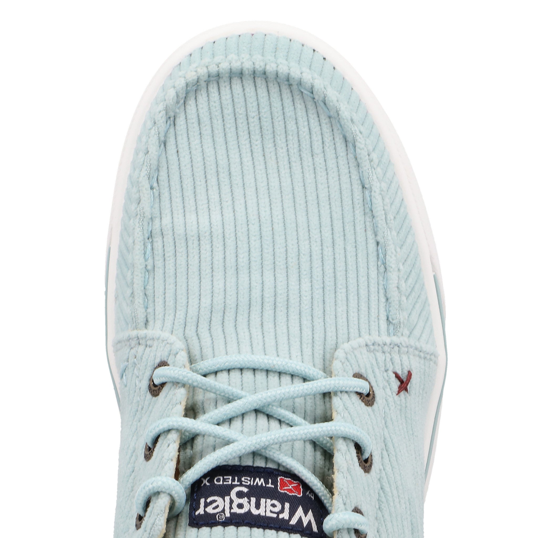 Twisted X Women`s Wrangler by Iced Aqua Corduroy Lace Up Kick