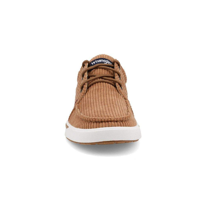 Twisted X Women`s Wrangler by X Tan Corduroy Lace Up Kick