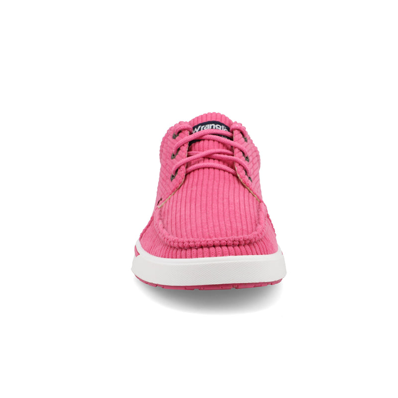 Twisted X Women`s Wrangler by X Pink Corduroy Lace Up Kick