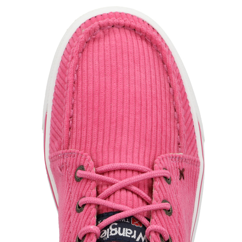 Twisted X Women`s Wrangler by X Pink Corduroy Lace Up Kick