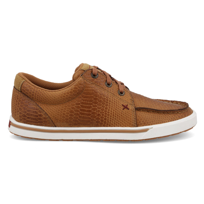 Twisted X Women`s Camel Snake Print Kick Casual